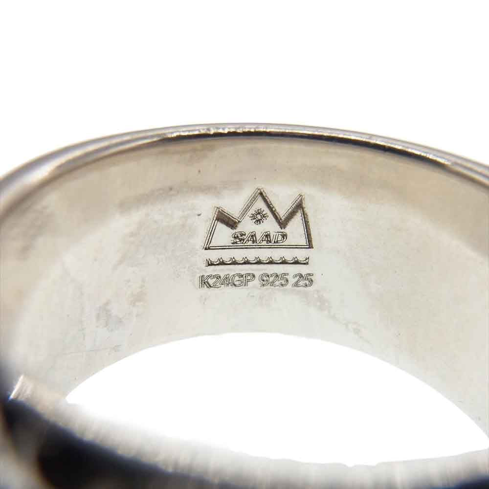 SAAD サード K24GP シルバー925 フラワー リング シルバー系【中古】