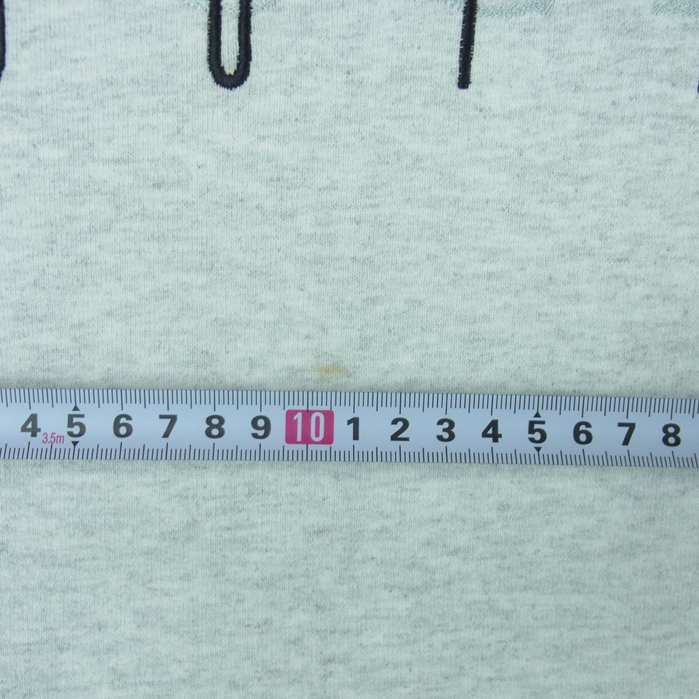 Supreme シュプリーム 19AW Fuck you Crewneck クルーネック スウェット トレーナー 刺繍 カナダ製 グレー系 M【中古】
