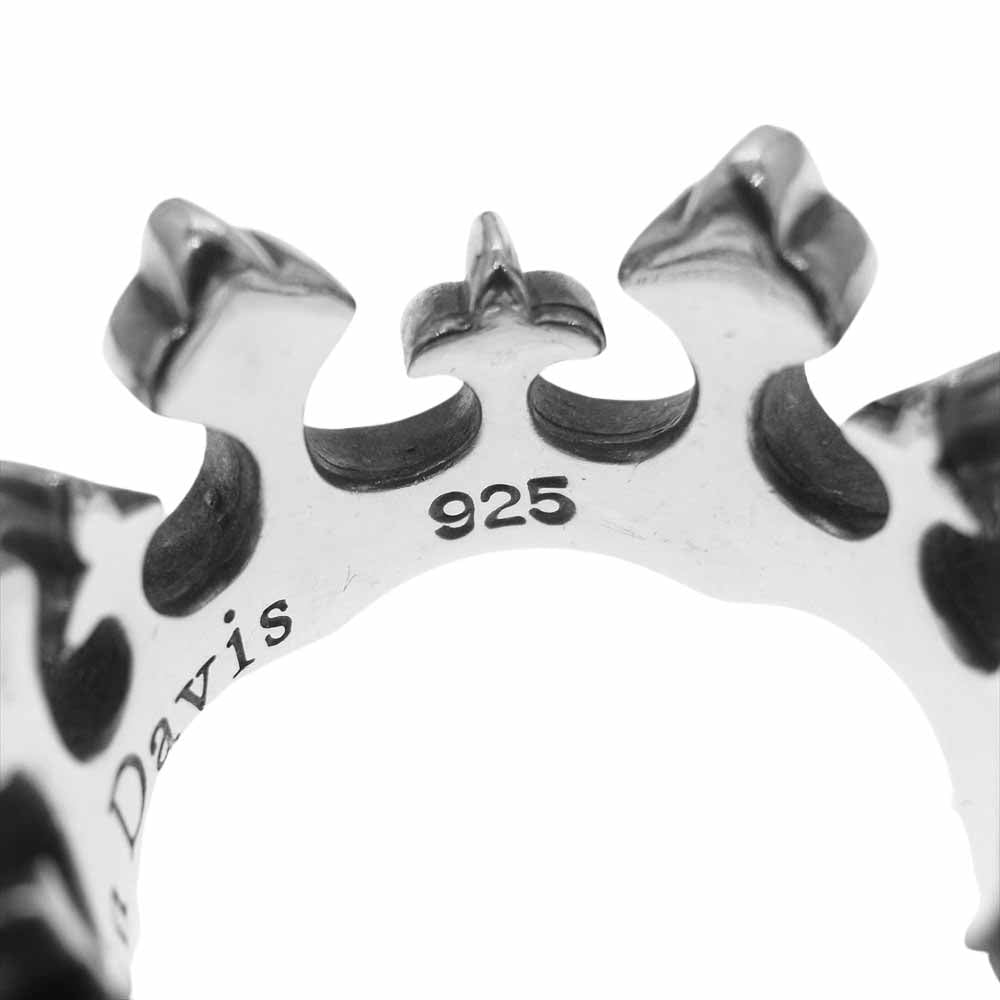 Justin Davis ジャスティンデイビス SRJ125 PALACE CROWN パレスクラウン リング シルバー系 13号【中古】