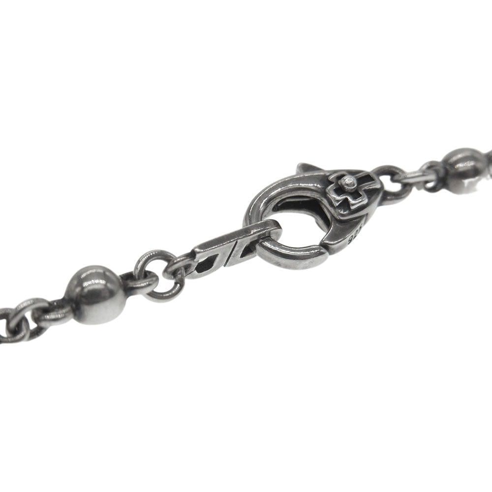 Justin Davis ジャスティンデイビス SNJ805 FRAGMENT CROWN フラグメント クラウン チェーン ネックレス シルバー系【中古】