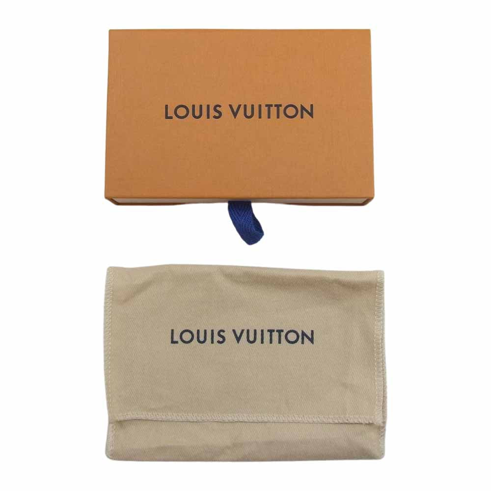 LOUIS VUITTON ルイ・ヴィトン M64054 ヴィトン マヒナ ミュルティクレ4 キーケース ブラック系【中古】