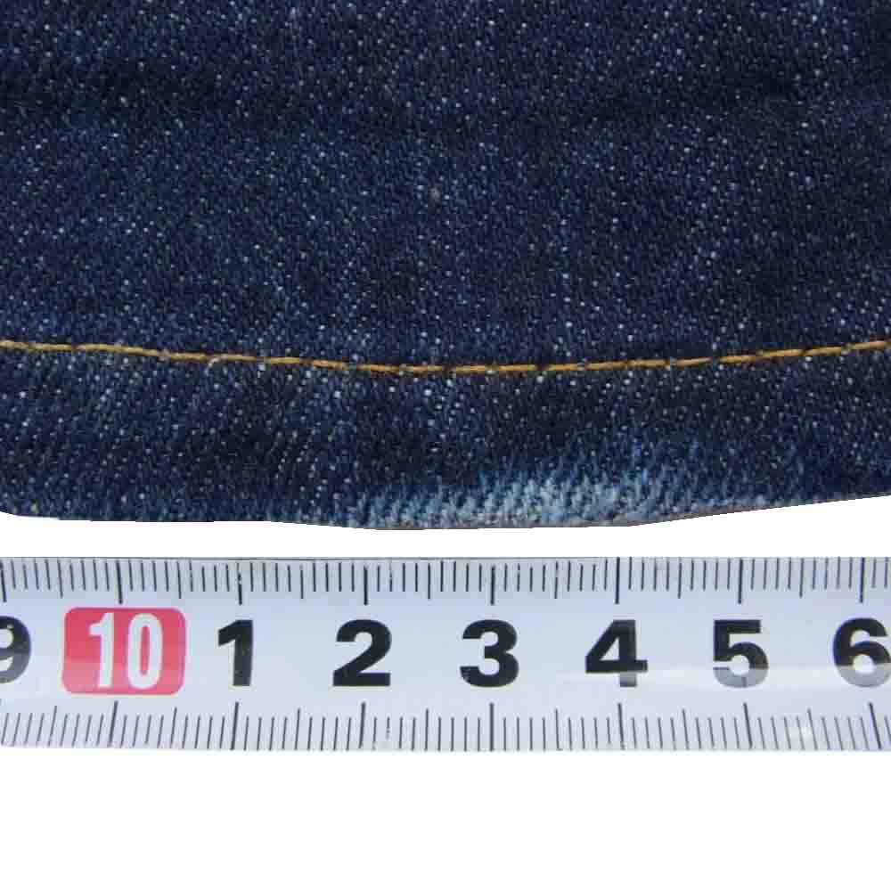 Denime ドゥニーム オリゾンティ期 ジッパーフライ ブーツカット デニム パンツ インディゴブルー系 29【中古】