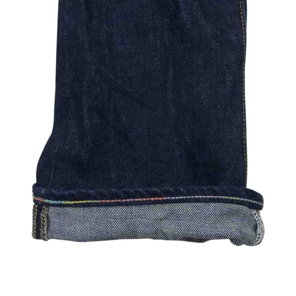Denime ドゥニーム オリゾンティ期 裾マルチカラーステッチ デニム パンツ インディゴブルー系 29【中古】