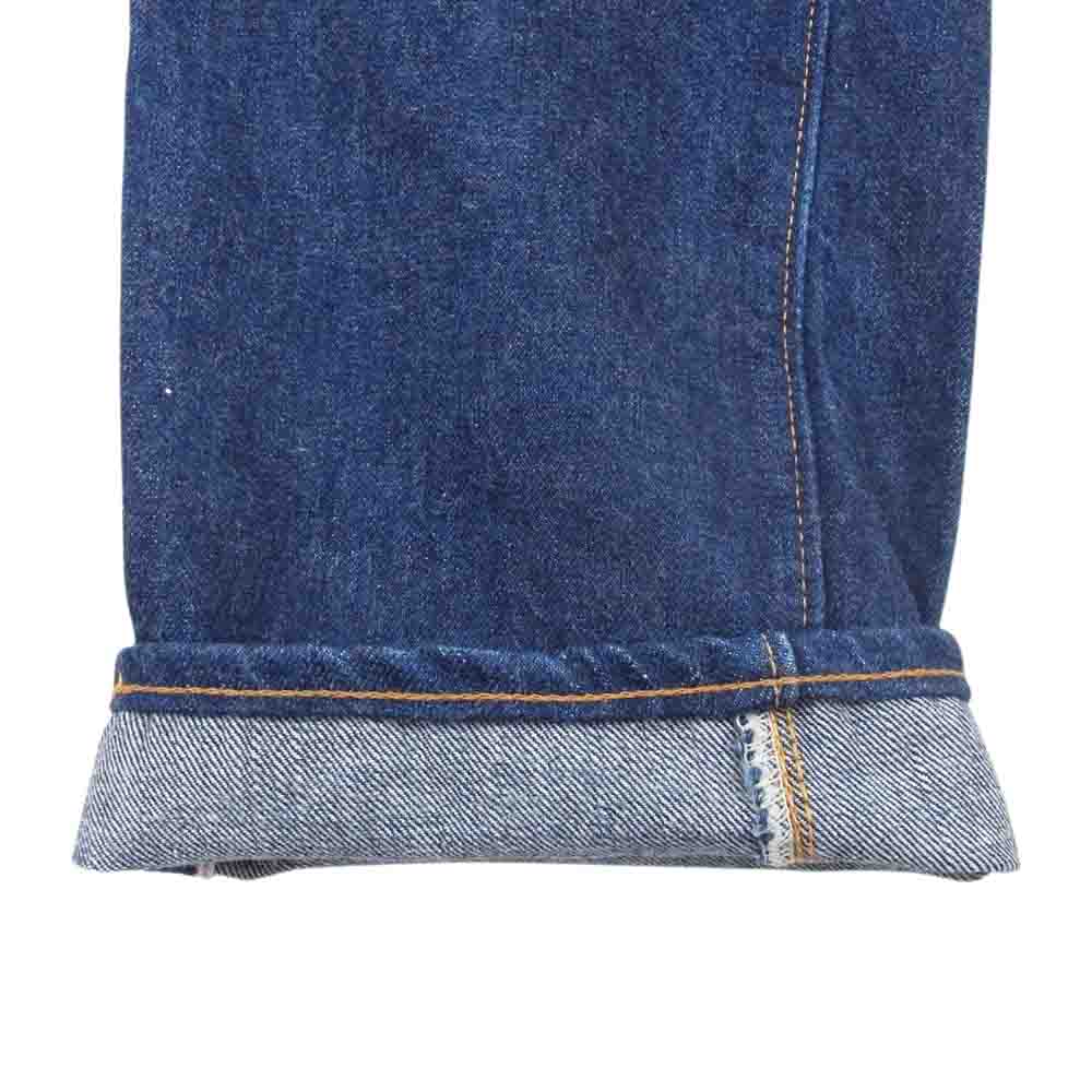 The REAL McCOY'S ザリアルマッコイズ 907 ボタンフライ セルビッチ インディゴ デニム パンツ インディゴブルー系 28【中古】