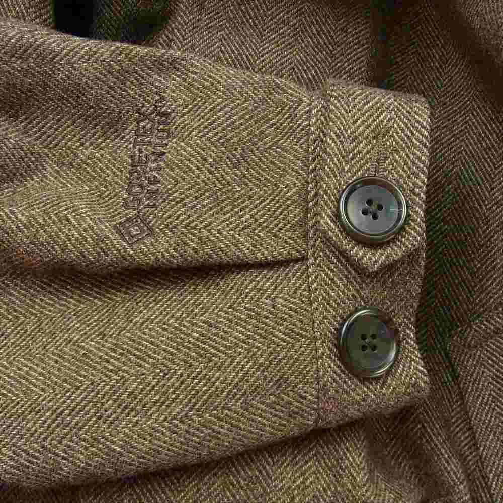 ダイワピワ BJ-15021W GORE-TEX ゴアテックス INFINIUM TECH TWEED SOUTIEN COLLAR COAT コート ブラウン系 M【美品】【中古】