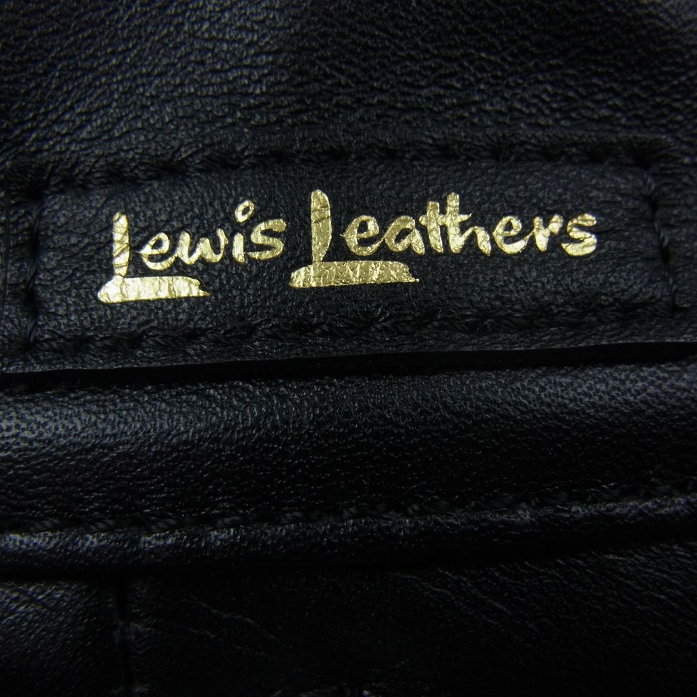 Lewis Leathers ルイスレザー PORTER ポーター WAIST BAG ウエスト ボディ バッグ ブラック系【中古】