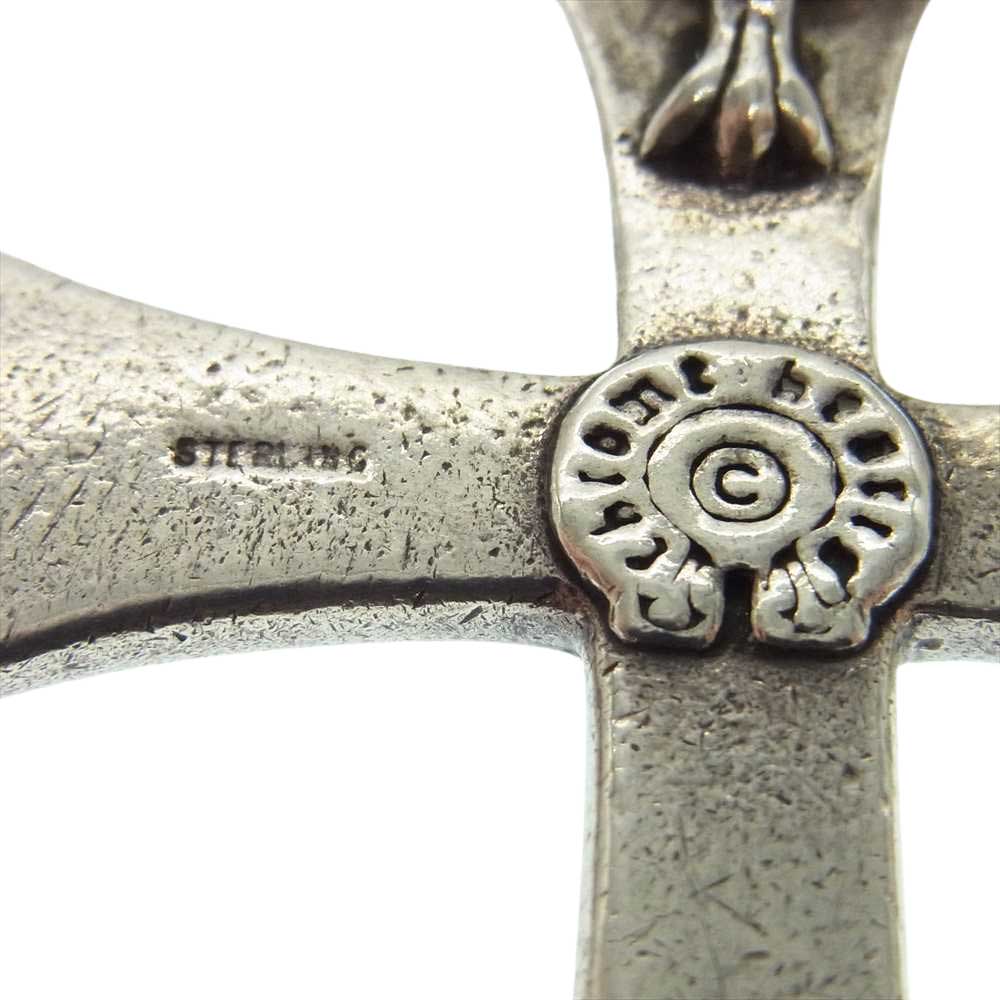 CHROME HEARTS クロムハーツ(原本無) CH CROSS LRG CHクロス ラージ キーリング キーホルダー シルバー系【中古】