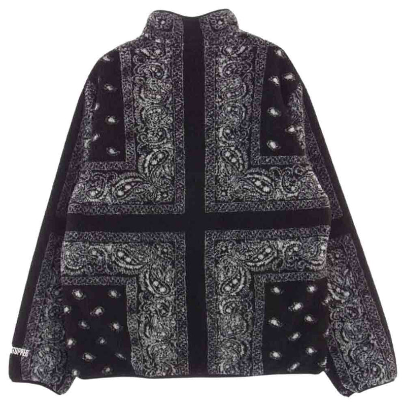 Supreme reversible bandana fleece jacket