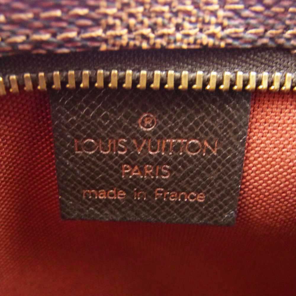 LOUIS VUITTON ルイ・ヴィトン N51982 ダミエ トゥルース メイクアップ ポーチ ブラウン系【中古】