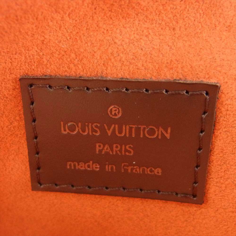 LOUIS VUITTON ルイ・ヴィトン N51296 ダミエ ポシェット イパネマ ショルダーバッグ ポーチ ブラウン系【美品】【中古】