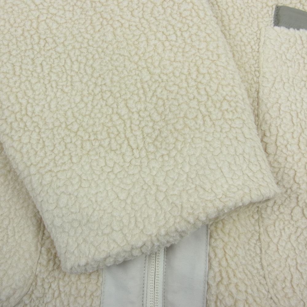 エフシーイー FSU07222U0002 POLARTEC BIG BLOUSON ポーラテック ビッグ ブルゾン ボア ジャケット フリース オフホワイト系 S【新古品】【未使用】【中古】