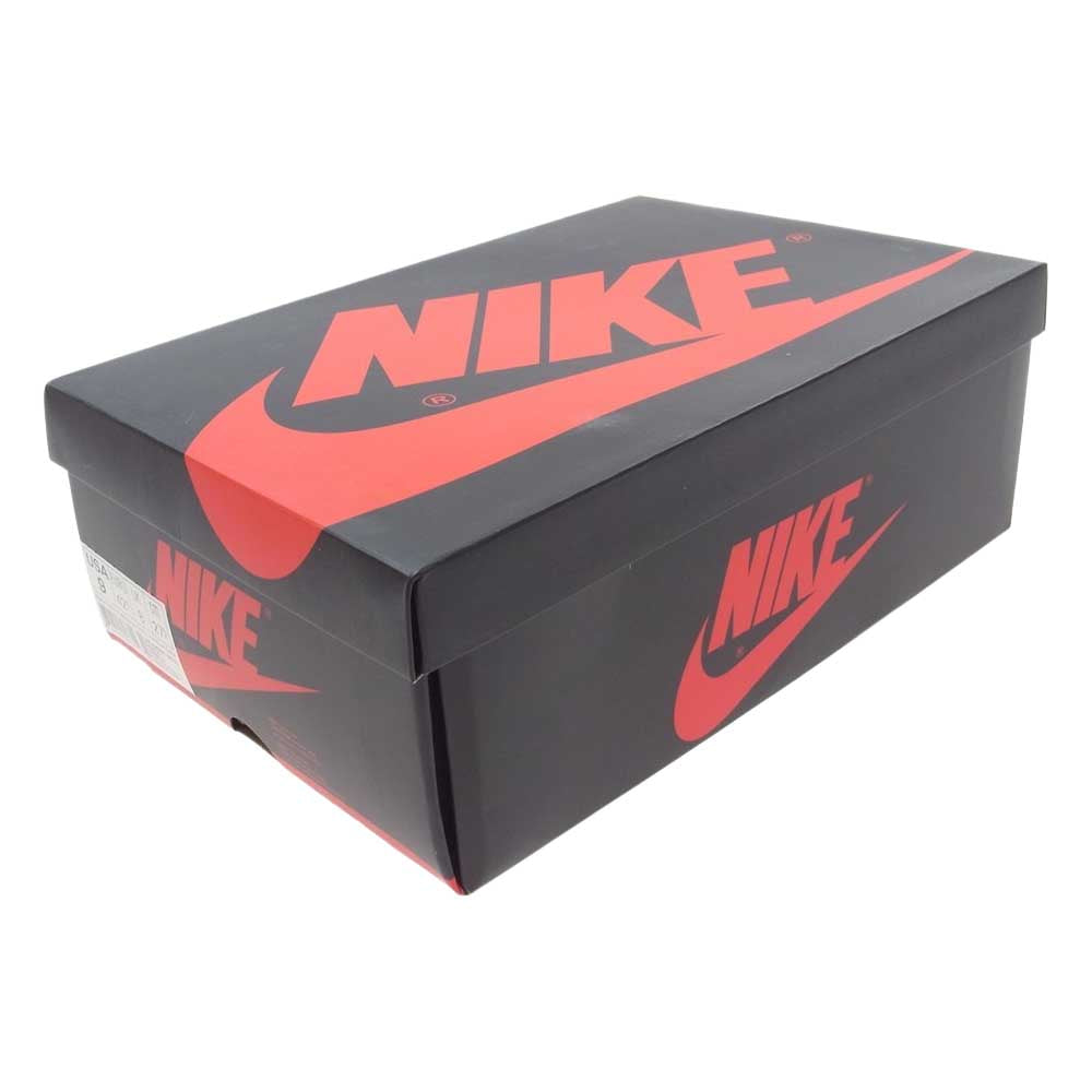 NIKE AIR JORDAN ナイキ ジョーダン 555088-031 AIR JORDAN 1 RETRO HIGH OG CITY OF FLIGHT エアジョーダン シティ オブ フライト ハイカット スニーカー ブラック系 27.0cm【新古品】【未使用】【中古】