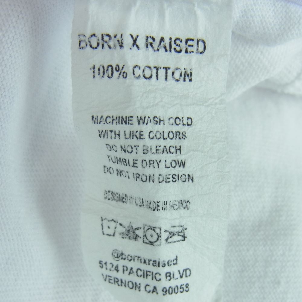 WACKO MARIA ワコマリア レスラープリント 半袖 クルーネック Tシャツ コットン ホワイト系 S【中古】