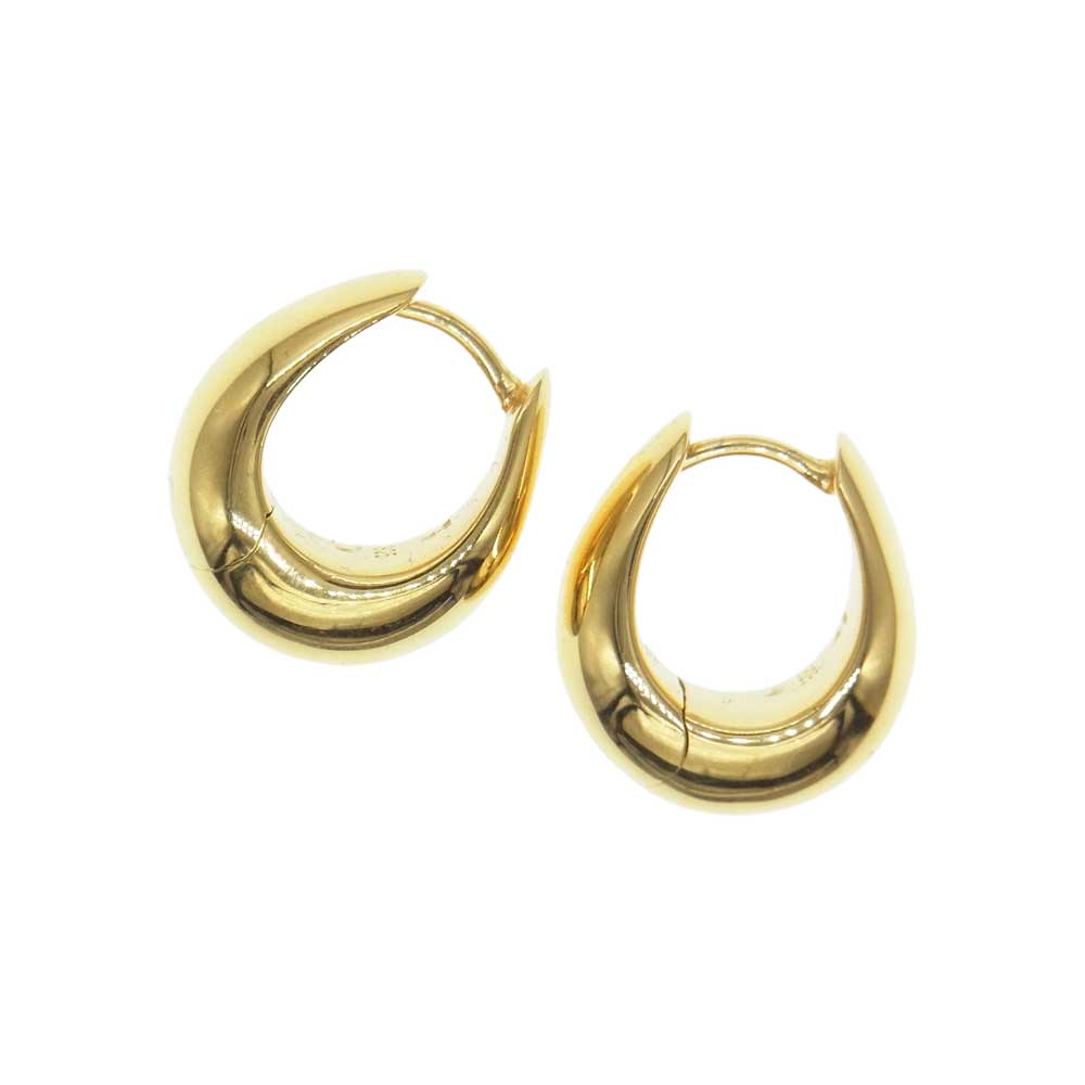 トムウッド TOMWOOD Ice Hoop Medium Gold アイス フープ ミディアム ゴールド ピアス イヤリング ゴールド系【美品】【中古】 トムウッド Ice Hoop Medium Gold アイス フープ ミディアム ゴールド
