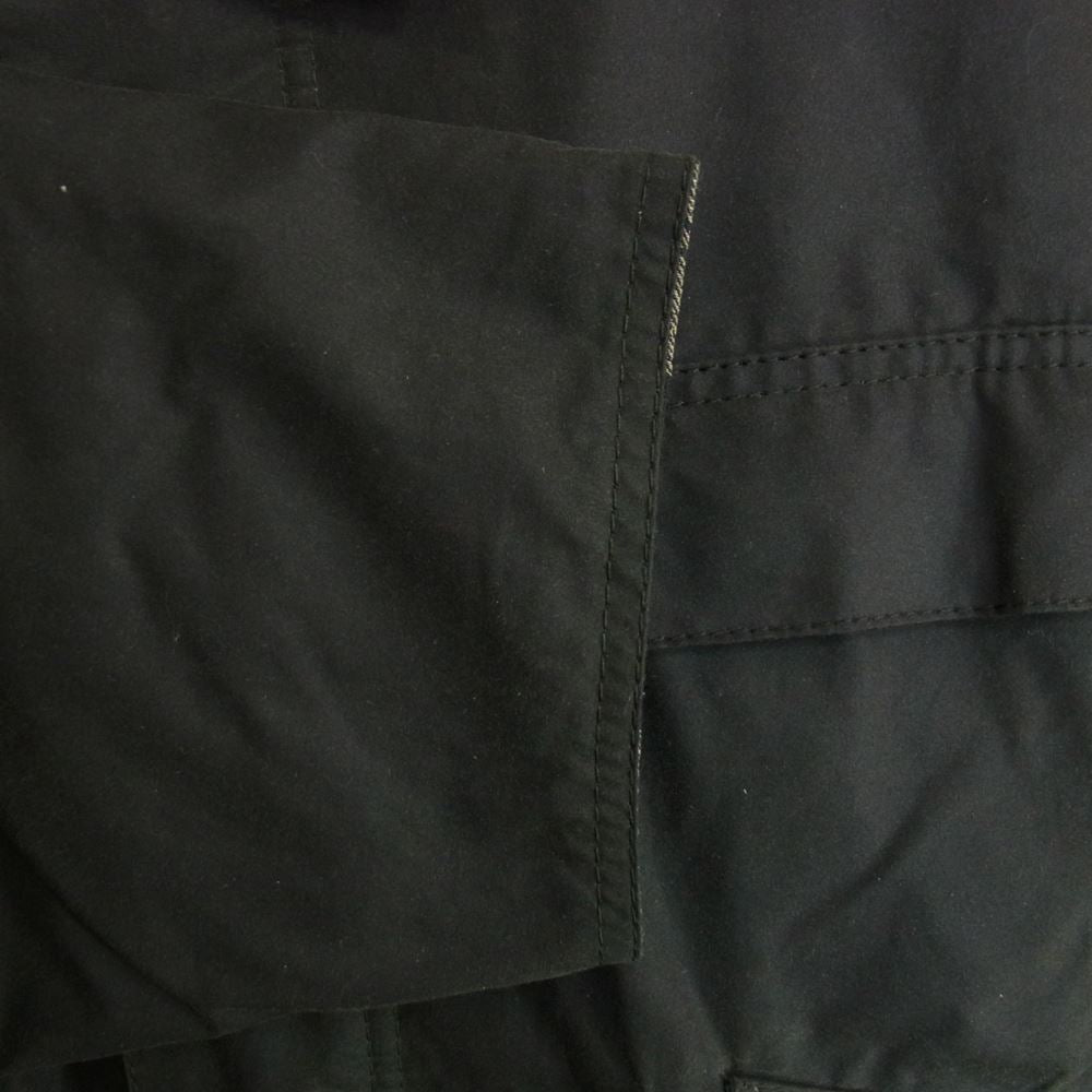 Barbour バブアー 1902258 x KAPTAIN SUNSHINE Stand collar Traveller coat Made By Barbour キャプテンサンシャイン スタンドカラー トラベラー コート オイルド ジャケット カーキ系 38【極上美品】【中古】