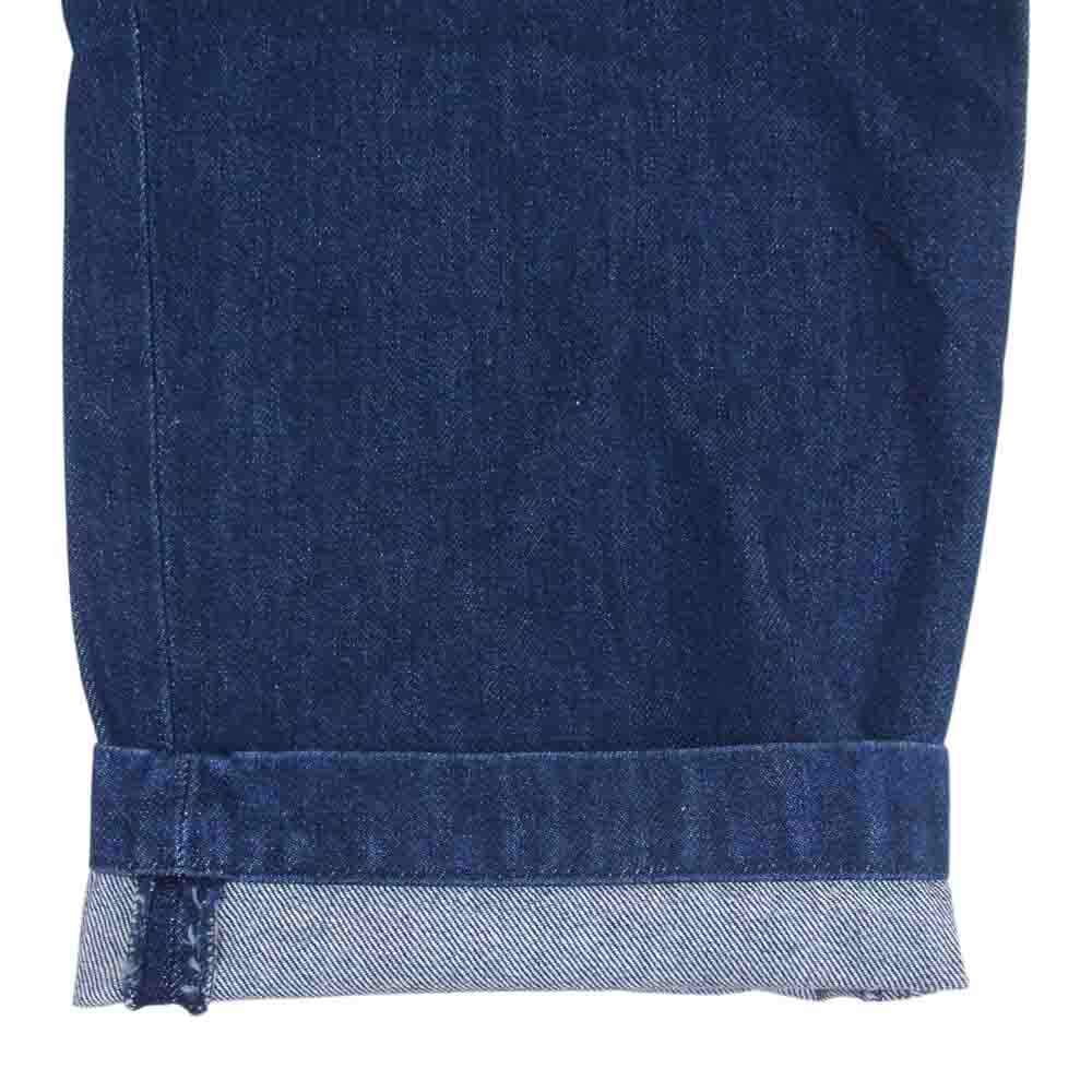 セラードアー 0A110032 ジップフライ ワイド テーパード ベイカー デニムパンツ インディゴブルー系 46【中古】