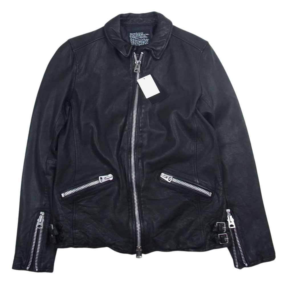 NANO UNIVERSE シープレザー シングルライダース ナノユニバース M