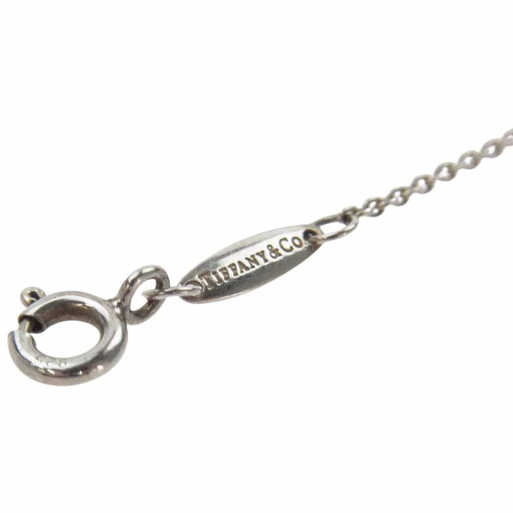 TIFFANY&Co. ティファニー エルサペレッティ ピンクサファイア バイザヤード ネックレス シルバー系【中古】