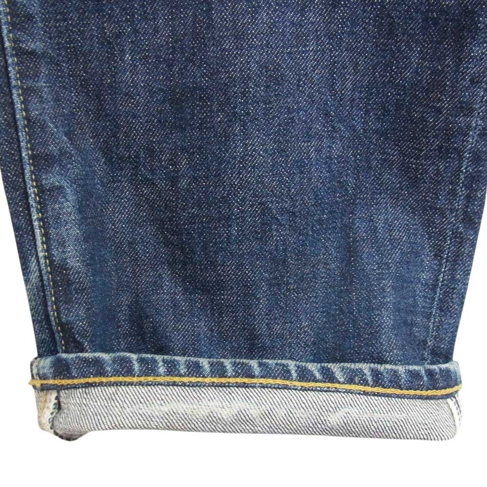 VISVIM ビズビム 13SS 0113105005002 SOCIAL SCULPTURE DENIM 03R ソーシャルスカルプチャー デニムパンツ インディゴブルー系 32【中古】