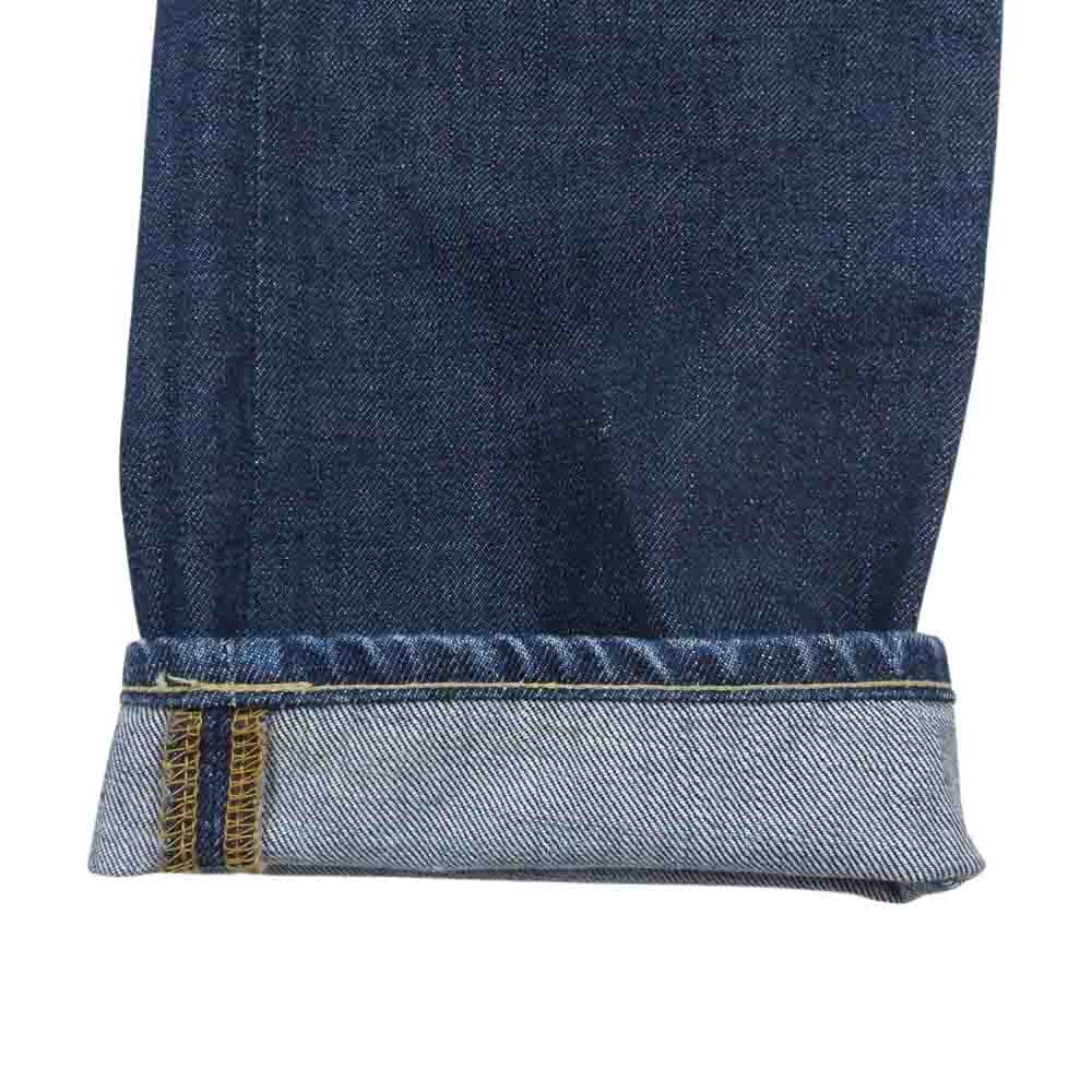 VISVIM ビズビム 13AW 0113205005002 SOCIAL SCULPTURE DENIM ソーシャルスカルプチャー デニムパンツ インディゴブルー系 32【中古】