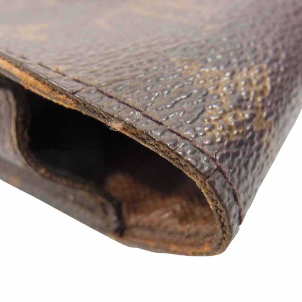 LOUIS VUITTON ルイ・ヴィトン M63024 モノグラム エテュイ シガレットケース ブラウン系【中古】