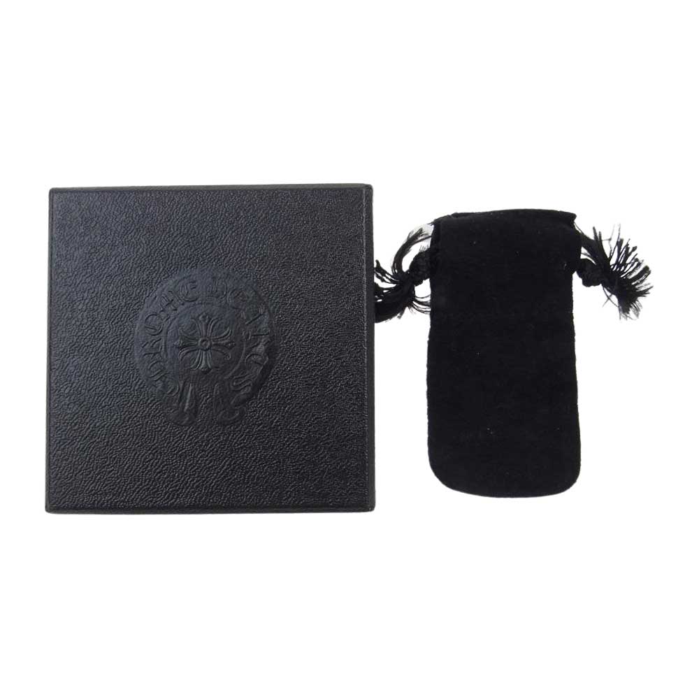 CHROME HEARTS クロムハーツ(原本有) クラシック ベイビー フローラル クロス リング シルバー系 9号程度【中古】
