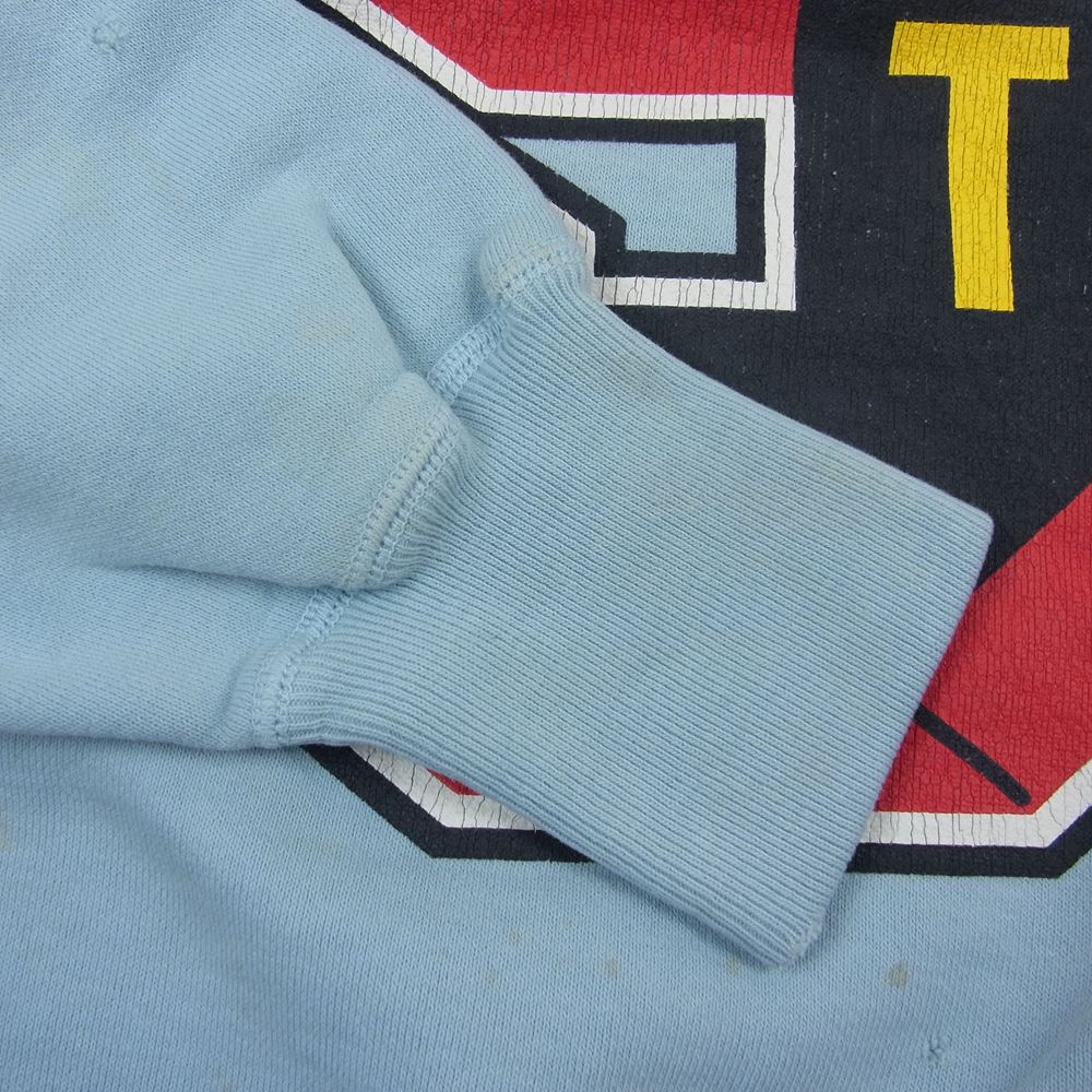 セントマイケル 22AW DT SWT SHIRT ST クルーネック スウェット ブルー系 S【新古品】【未使用】【中古】