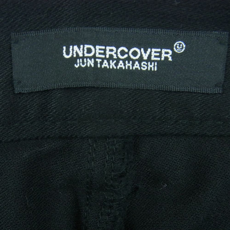 UNDERCOVER アンダーカバー 18SS UCU4503-2 ジップ デザイン デニム パンツ コットン 日本製 ブラック系 1【中古】