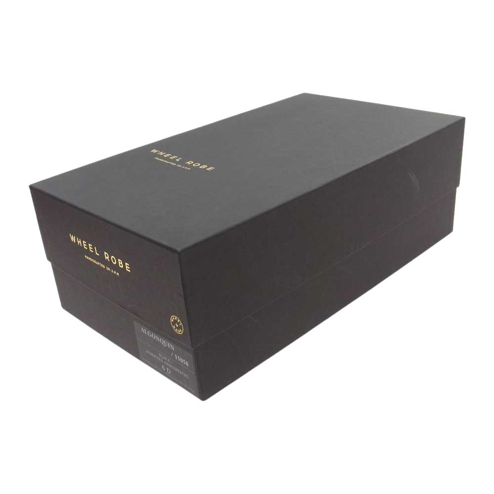 ウィールローブ 15050 ALGONQUIN V-TIP ホーウィン クロムエクセル Vチップ シューズ ブラック ブラック系 6D【中古】