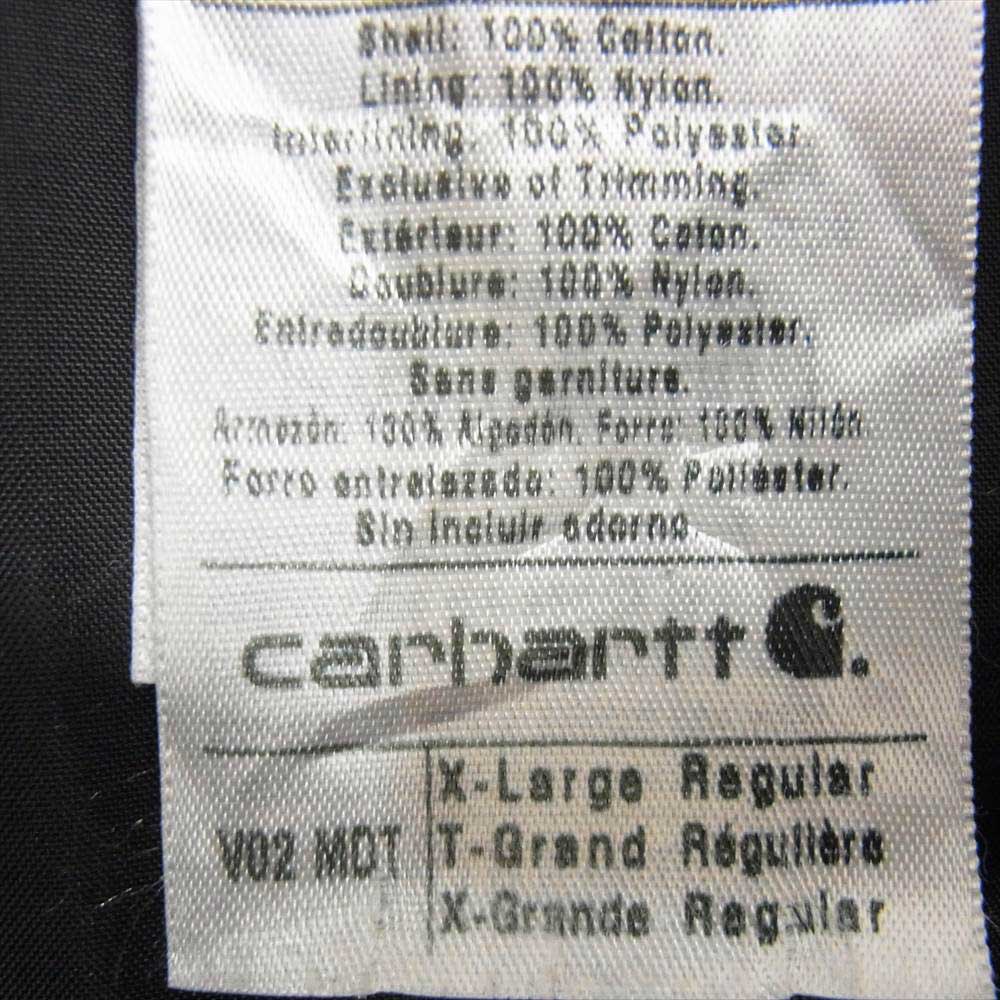 Carhartt カーハート ワーク ベスト ネイビー系 XL【中古】