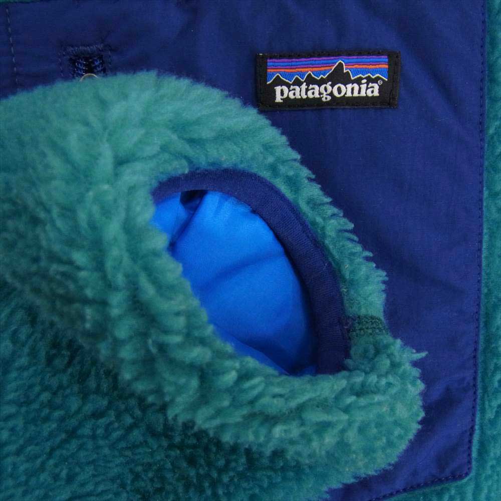 patagonia パタゴニア 65620F RETRO-X ガールズ レトロX カーディガン フリース ジャケット グリーン系 XXL【中古】