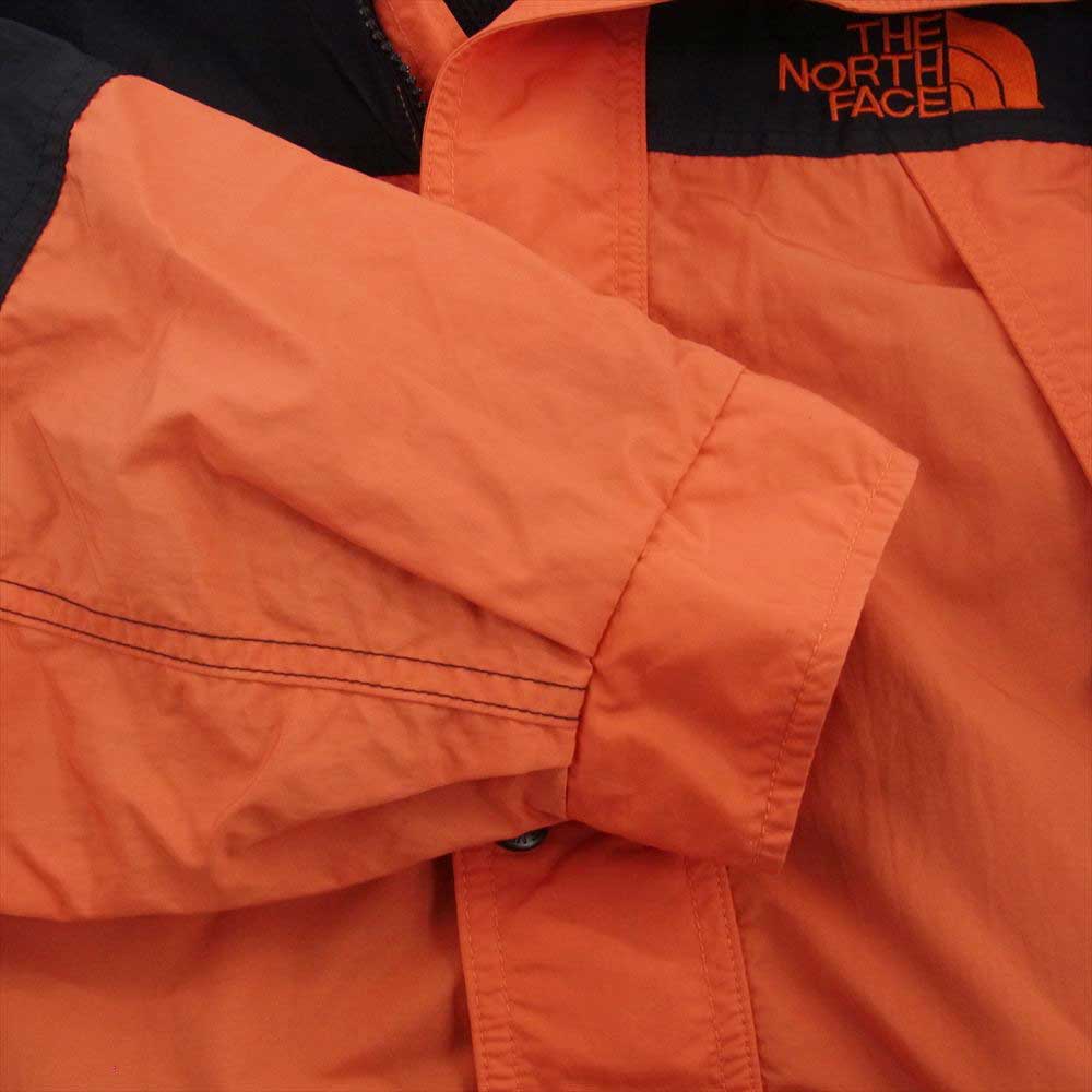 THE NORTH FACE ノースフェイス NP-2196 MOUNTAIN PARKA マウンテン パーカ ジャケット オレンジ系 ブラック系 LL【中古】