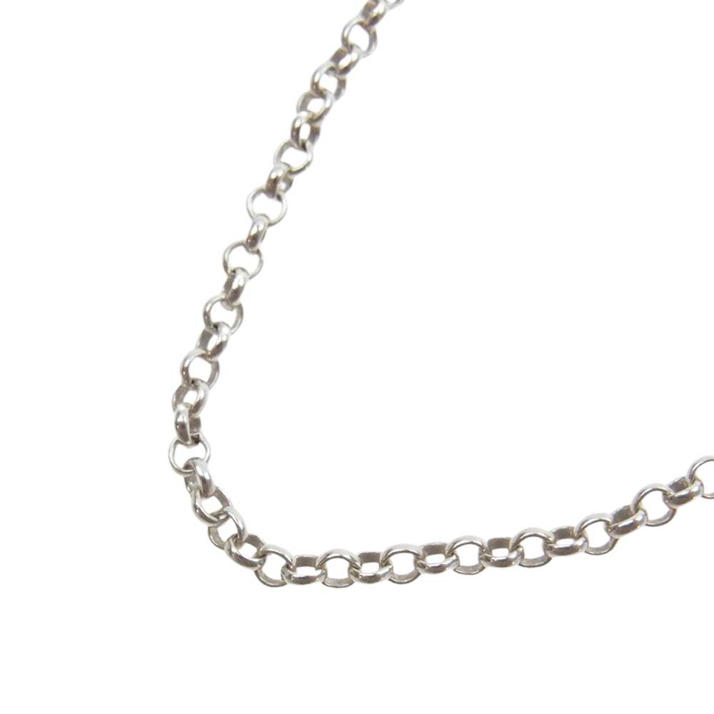 CHROME HEARTS クロムハーツ(原本無) NECKCHAIN R18 ロールチェーン 18inch ネックレス シルバー系【中古】
