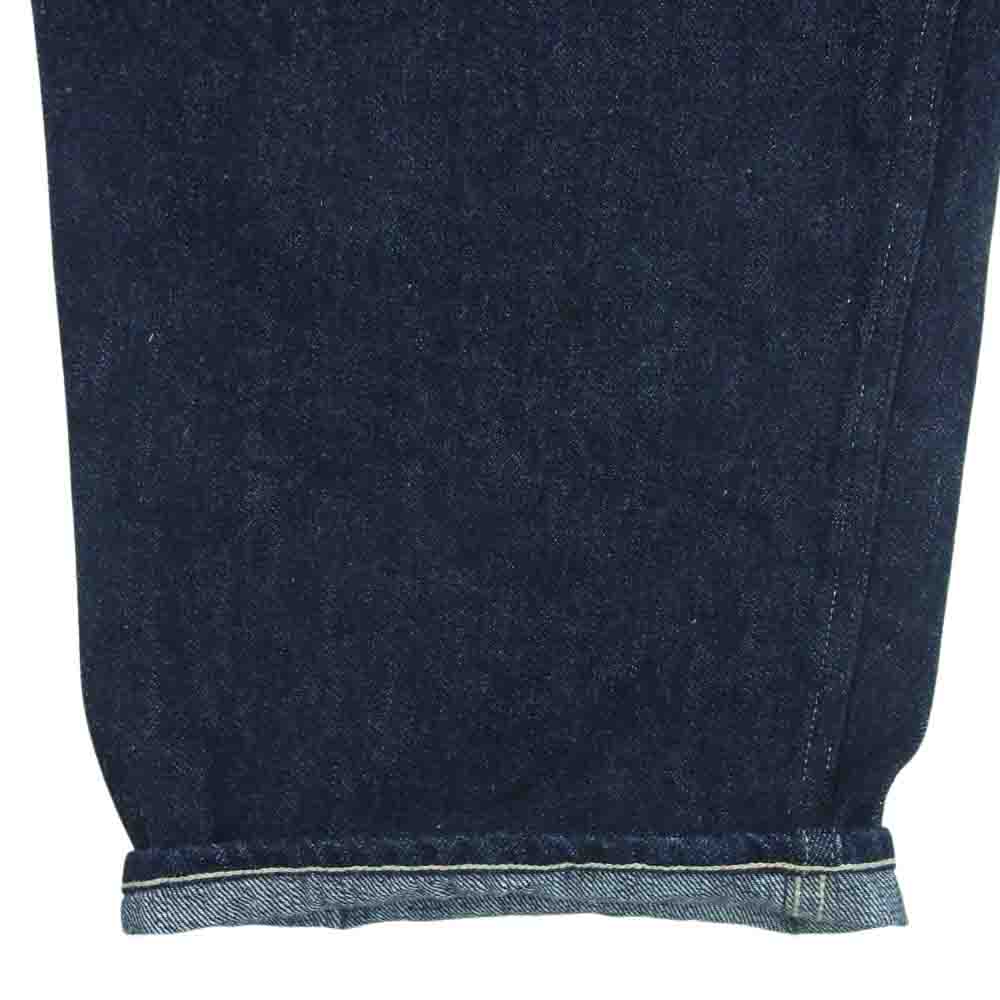 COMOLI コモリ 23SS X01-03001 デニム ベルテッド パンツ 日本製 インディゴブルー系 2【新古品】【未使用】【中古】