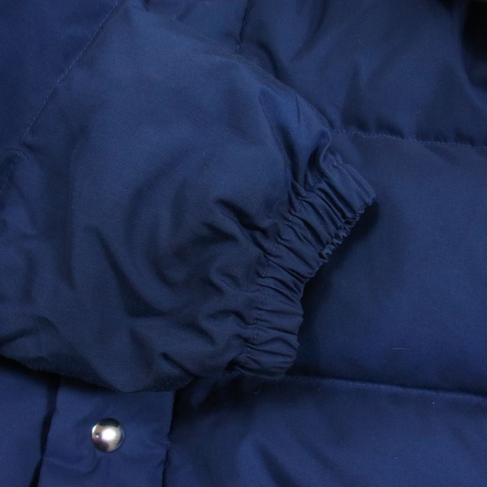 Crescent Down Works クレセントダウンワークス DOWN SWEATER ダウン セーター ジャケット ダークネイビー系 S【中古】