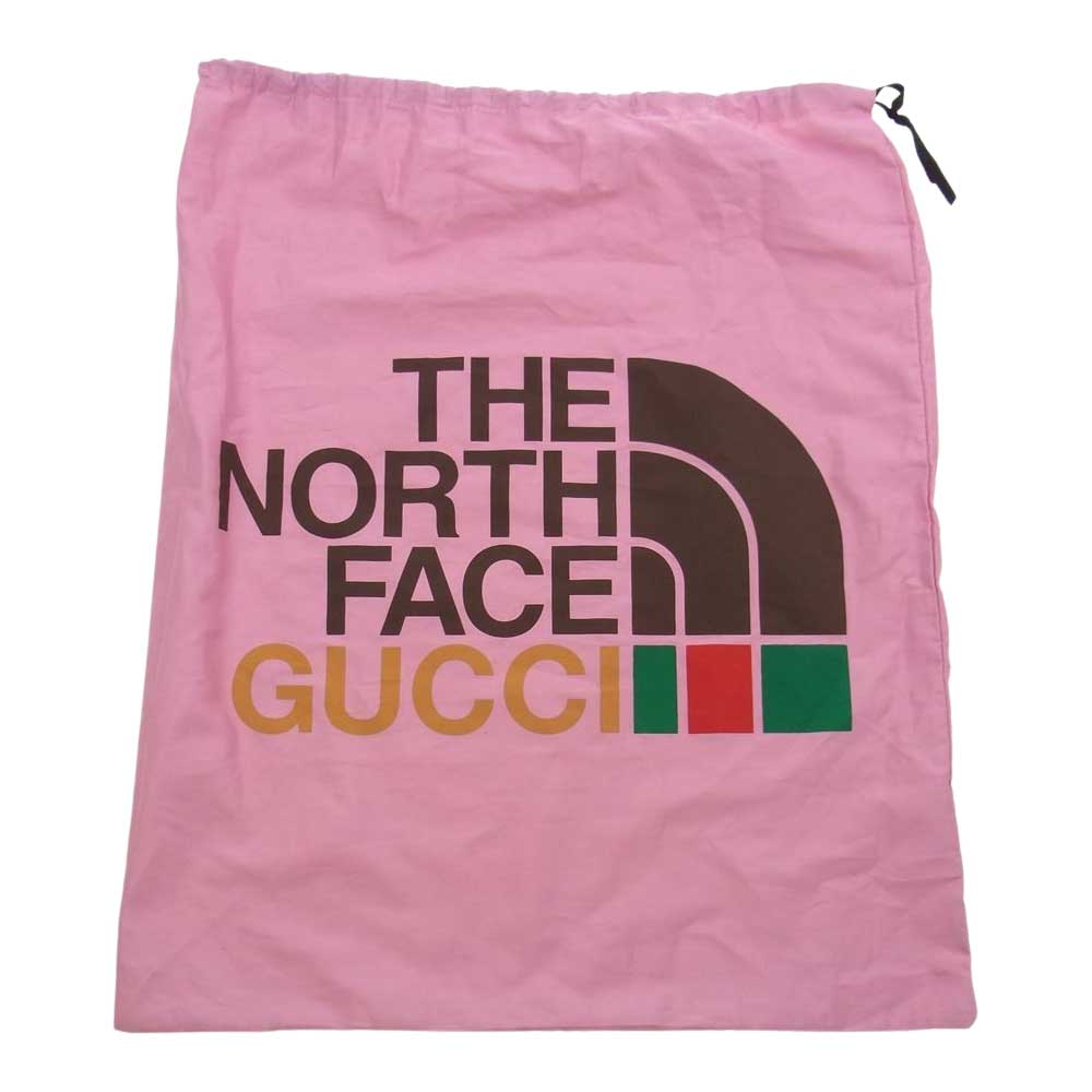 GUCCI グッチ 650288 THE NORTH FACE ノースフェイス フローラル バックパック リュック マルチカラー系【美品】【中古】