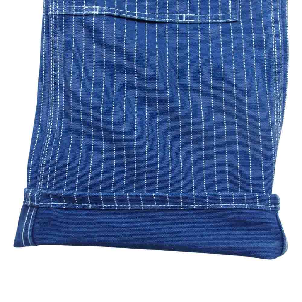 児島ジーンズ ウォバッシュ ダブルニー パンツ インディゴブルー系 30【中古】