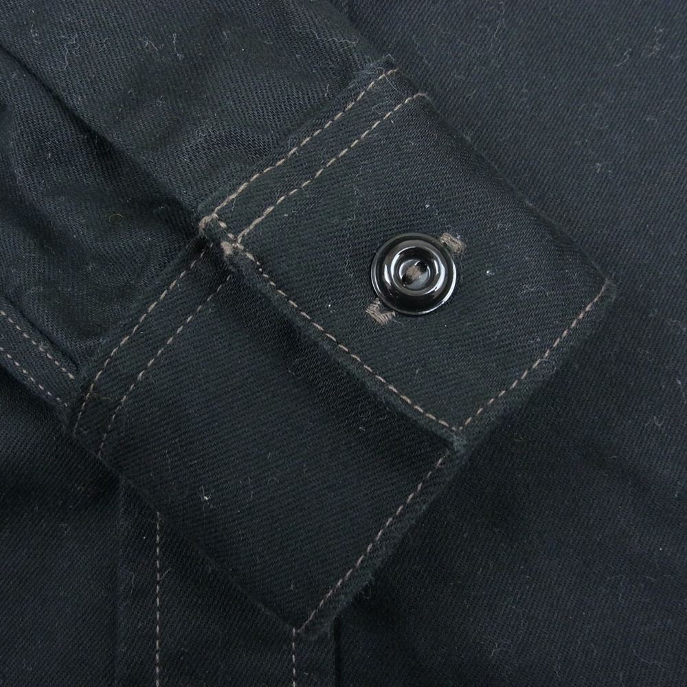 The REAL McCOY'S ザリアルマッコイズ BUCO ブコ Club Shirts SALT LAKE M.C. クラブ シャツ ブラック系 14【中古】