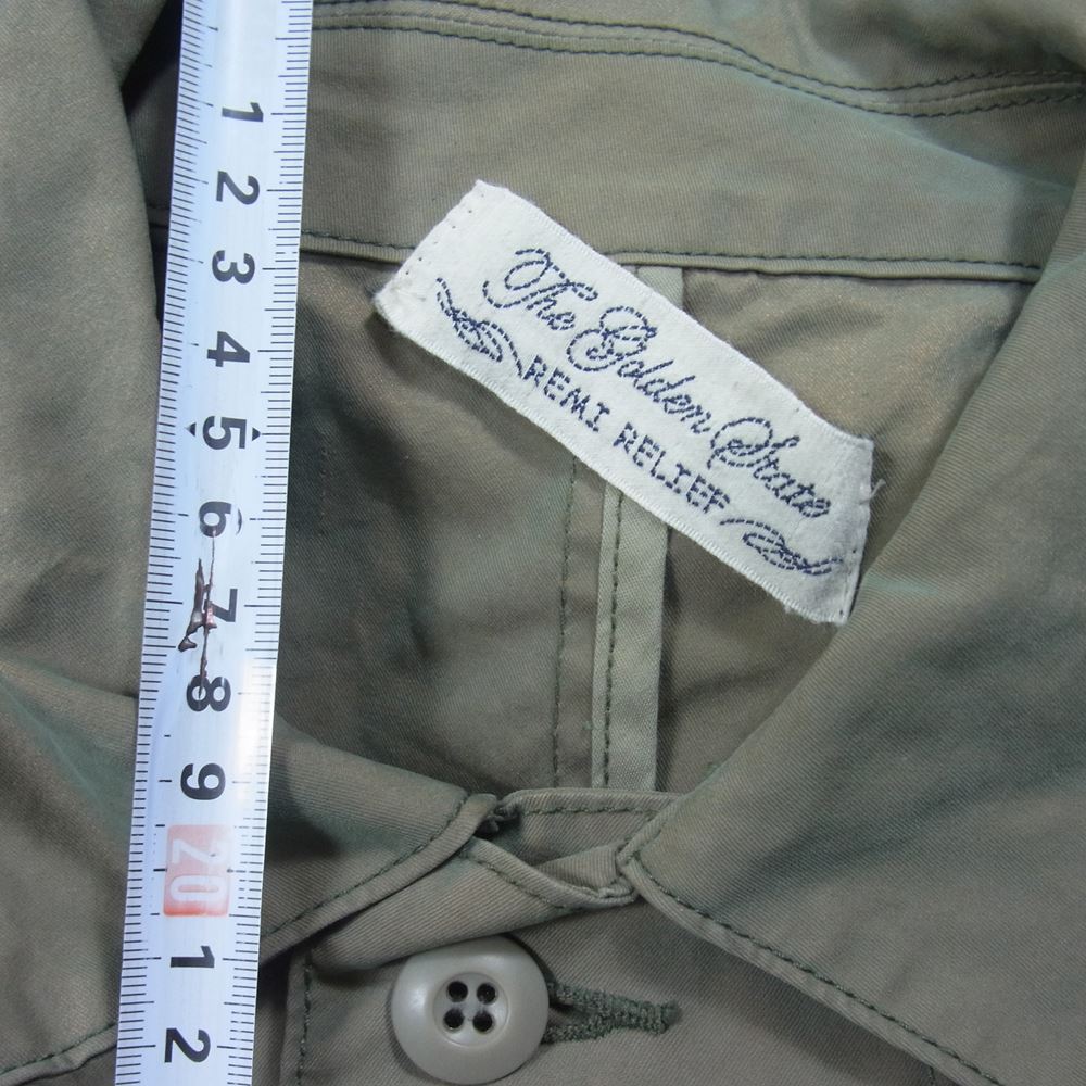 REMI RELIEF レミレリーフ ステンカラー コート カーキ系 M【中古】