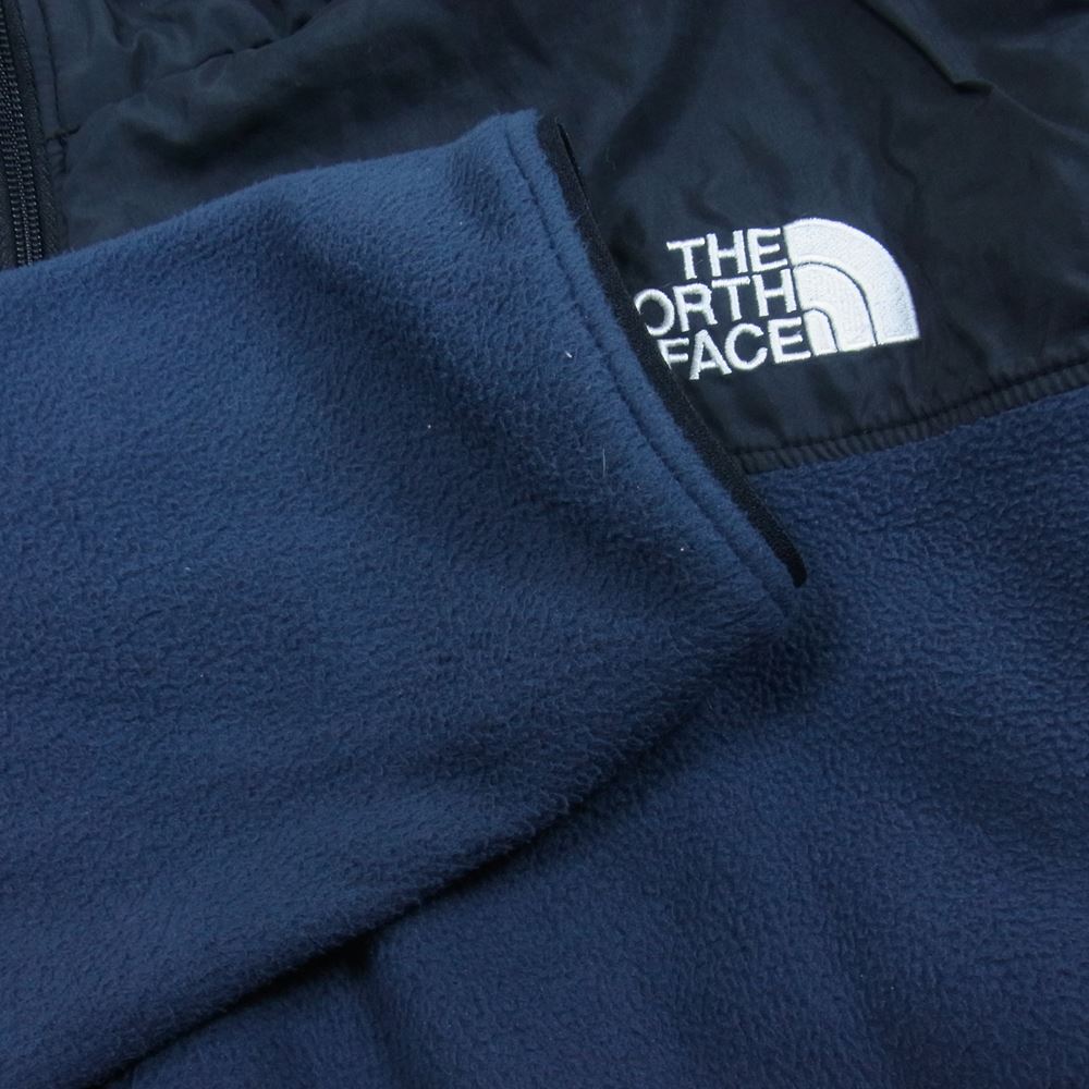 THE NORTH FACE ノースフェイス NL71904 Mountain Versa Micro Jacket マウンテン バーサ マイクロ フリース ジャケット ブラック系 ネイビー系 L【中古】