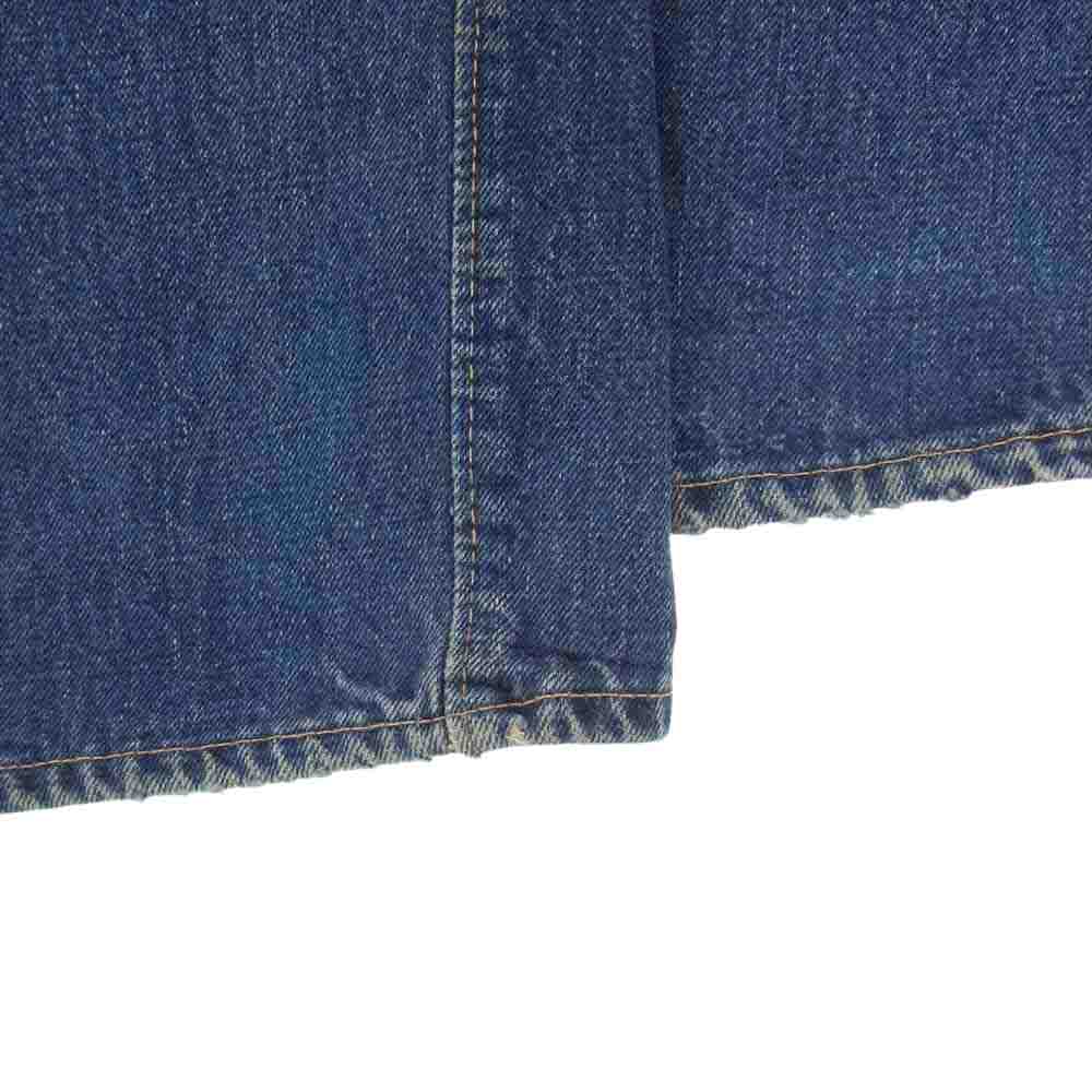 Levi's リーバイス BIGE VINTAGE 16刻印 足長R Vステッチ デニム パンツ インディゴブルー系【中古】