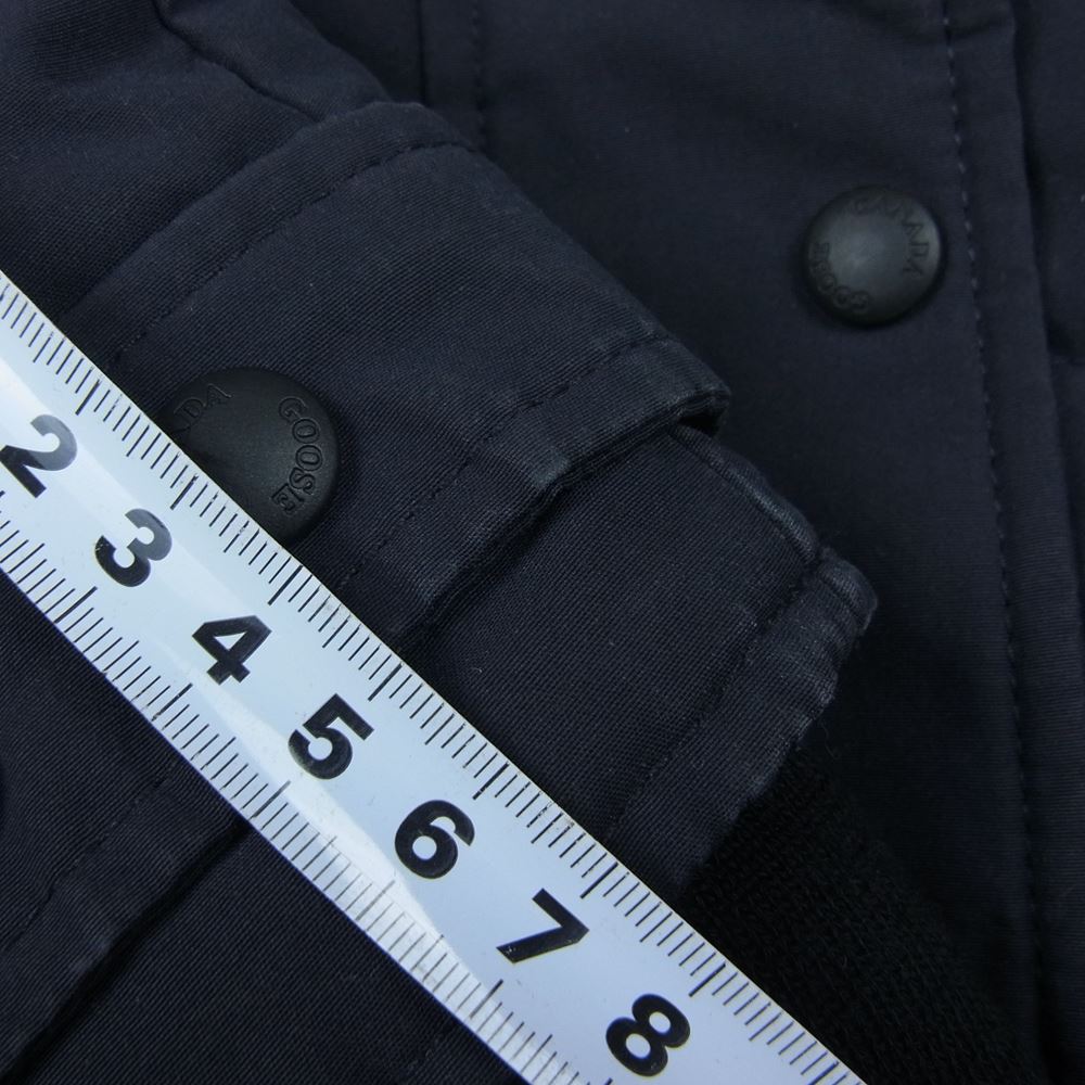 CANADA GOOSE カナダグース 2302JL 国内正規品 サザビーリーグ MACKENZIE PARKA マッケンジー パーカ ダウン ジャケット ネイビー系 XS【中古】