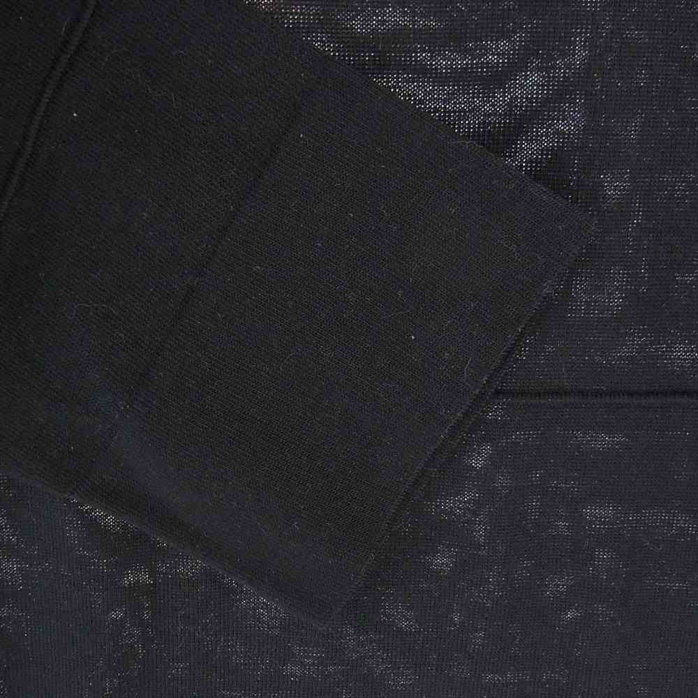 HERMES エルメス マルジェラ期 PULL ENCOLURE RONDE SOIRE RAYURES NERVURE NOIR 立体裁断 プルオーバ― ニット カットソー ダークネイビー系【新古品】【未使用】【中古】