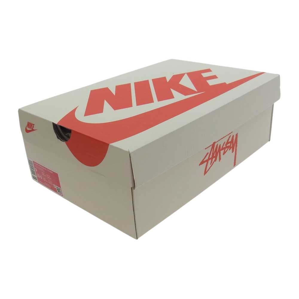 NIKE ナイキ CJ9918-100 × Stussy ステューシー AIR ZM SPIRIDON KK エアズーム クキニ スニーカー ホワイト系 27.5cm【美品】【中古】