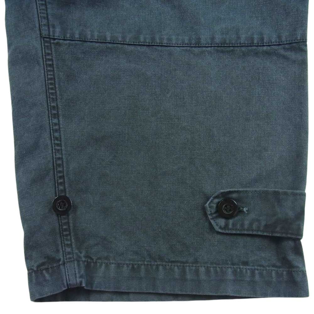 ウティ PANTALON BLESLE コットンヘンプ M-47 ベイカー パンタロン カーゴ パンツ 日本製 ダークグレー系 12【中古】