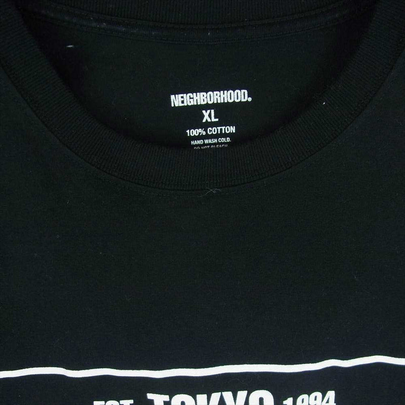 新品　NEIGHBORHOOD Tシャツ　XL ブラック　黒