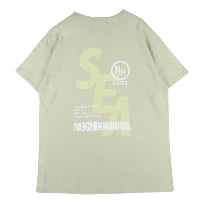 wind and sea × neighborhood T-shirt 黒　M