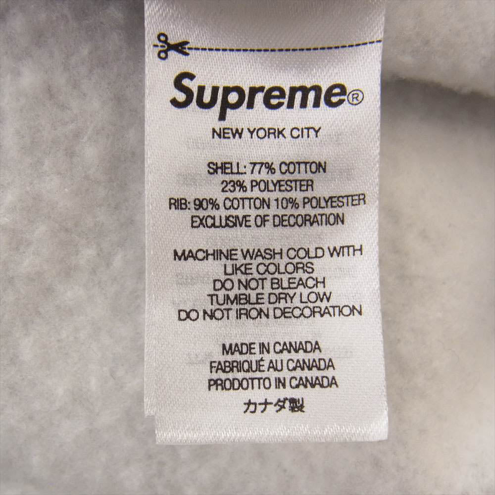 Supreme シュプリーム 22AW Box Logo Crewneck ボックスロゴ クルーネック スウェット グレー系 XL【中古】