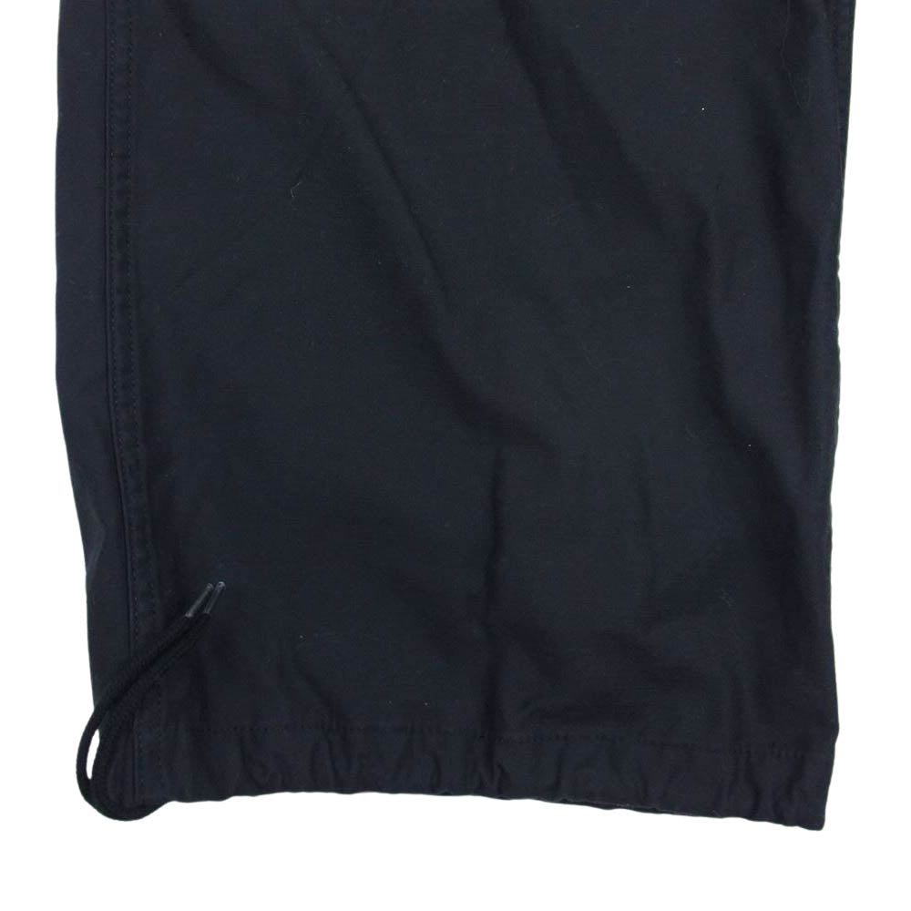 フレッシュサービス BACK SATIN OVERALL バックサテン ミリタリー オーバーオール ブラック系 L【美品】【中古】