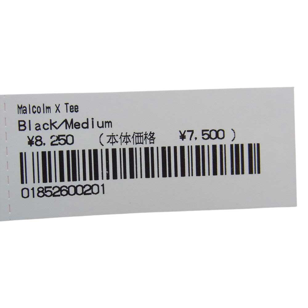 Supreme シュプリーム Malcolm X Tee マルコムエックス Tシャツ ブラック系 M【極上美品】【中古】
